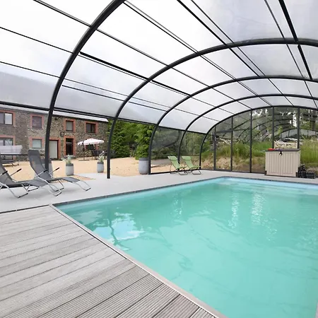 In Ardennes With Heated Pool